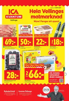 ICA Kvantum - Vellinge - Förhandsvisning av reklamblad från butik ICA Kvantum aktuell från 20.04.2026