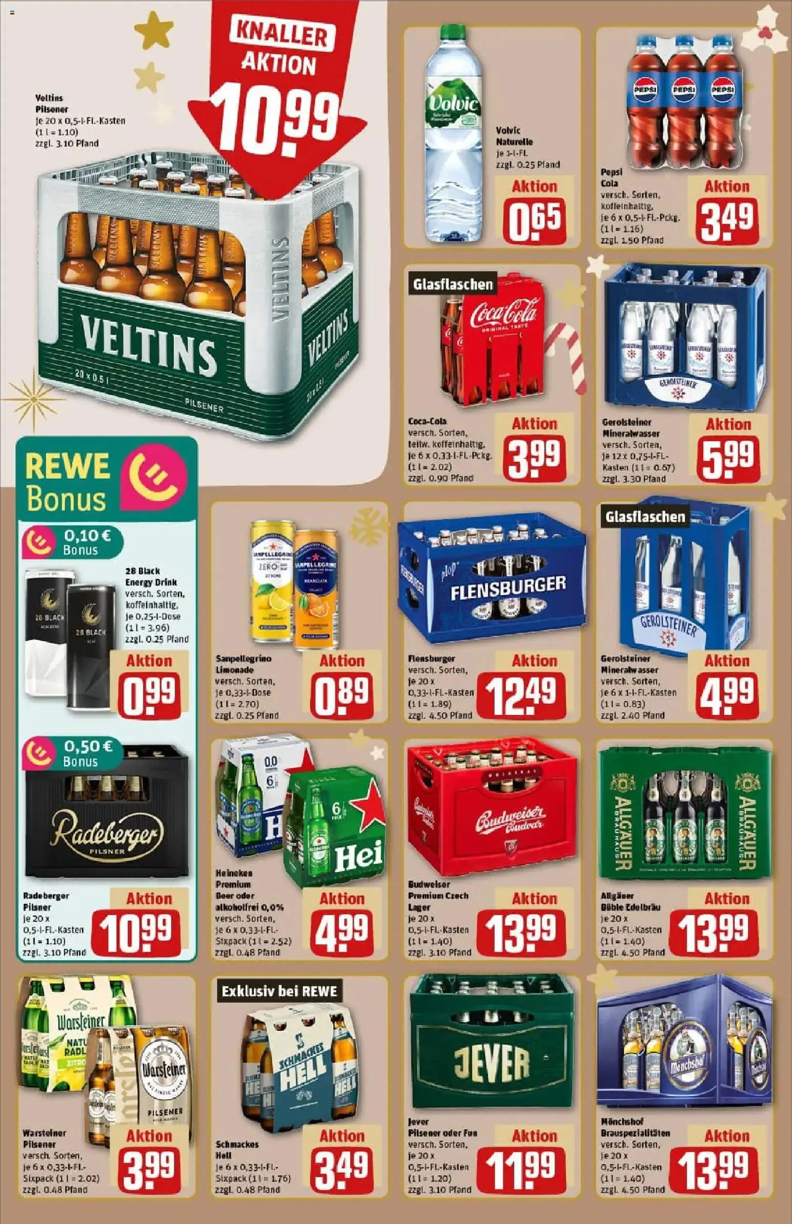 Rewe prospekt Erkrath	 – gültig ab 07.12.2025 | Seite: 14 | Produkte: Heineken, Jever, Pepsi, Gerolsteiner