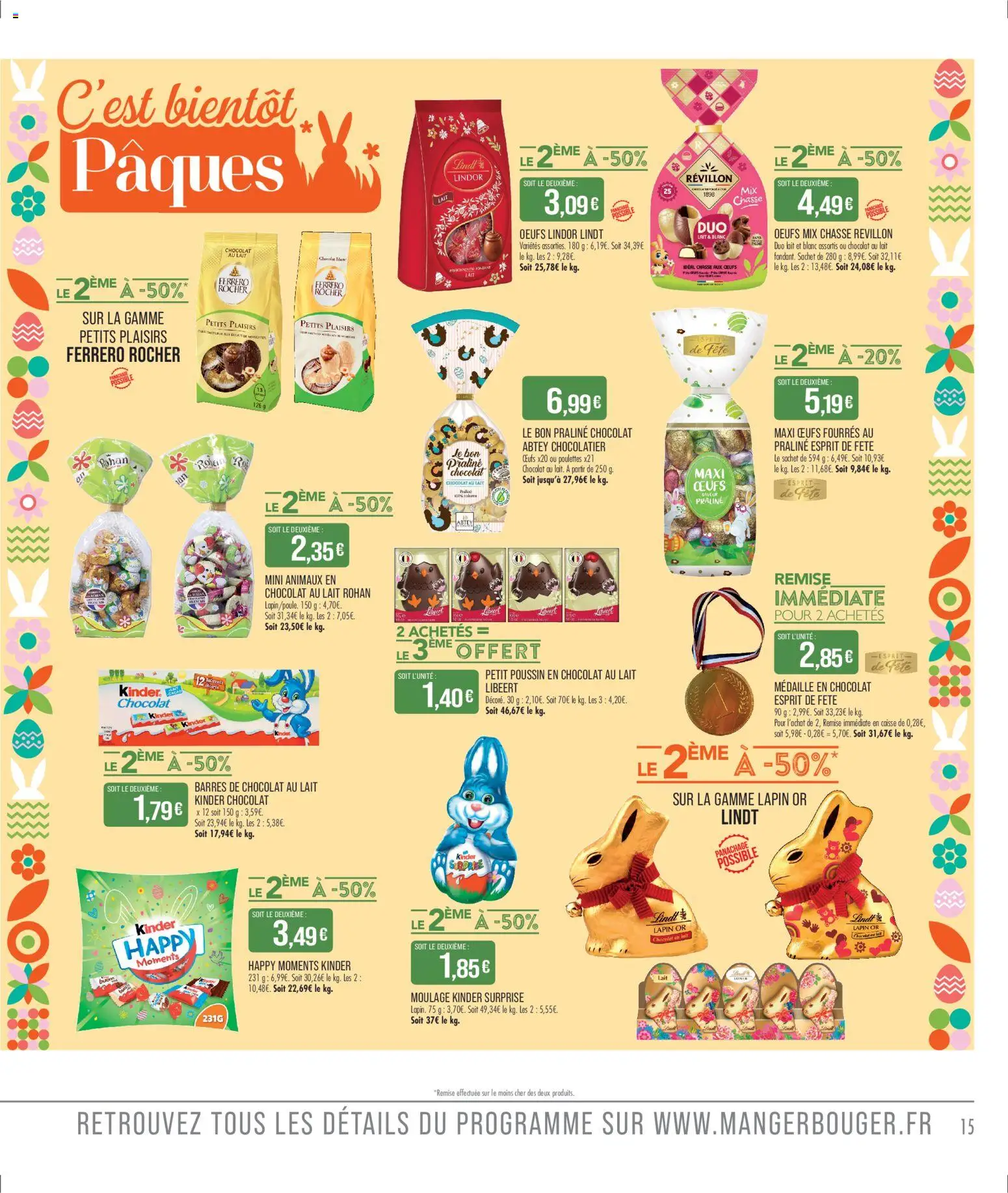 {H1} | Page: 17 | Produits: Lapin, Lait, Chocolat, Lindt