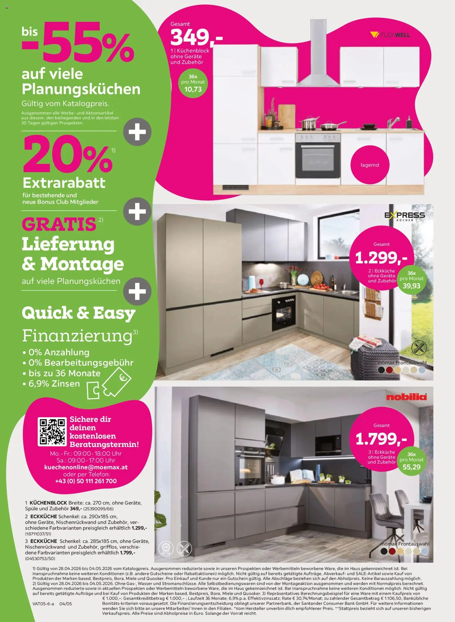Mömax Prospekt aktuell gültig ab 28.04.2026 | Seite: 4 | Produkte: Wasser, Telefon, Uhr