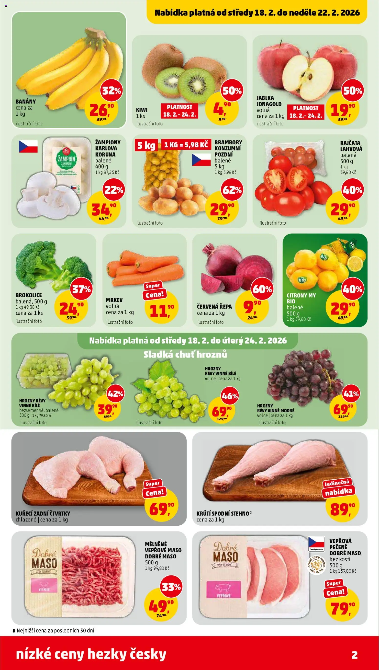 Penny Market leták - Čtvrtečník od 18.02.2026 | Strana: 2