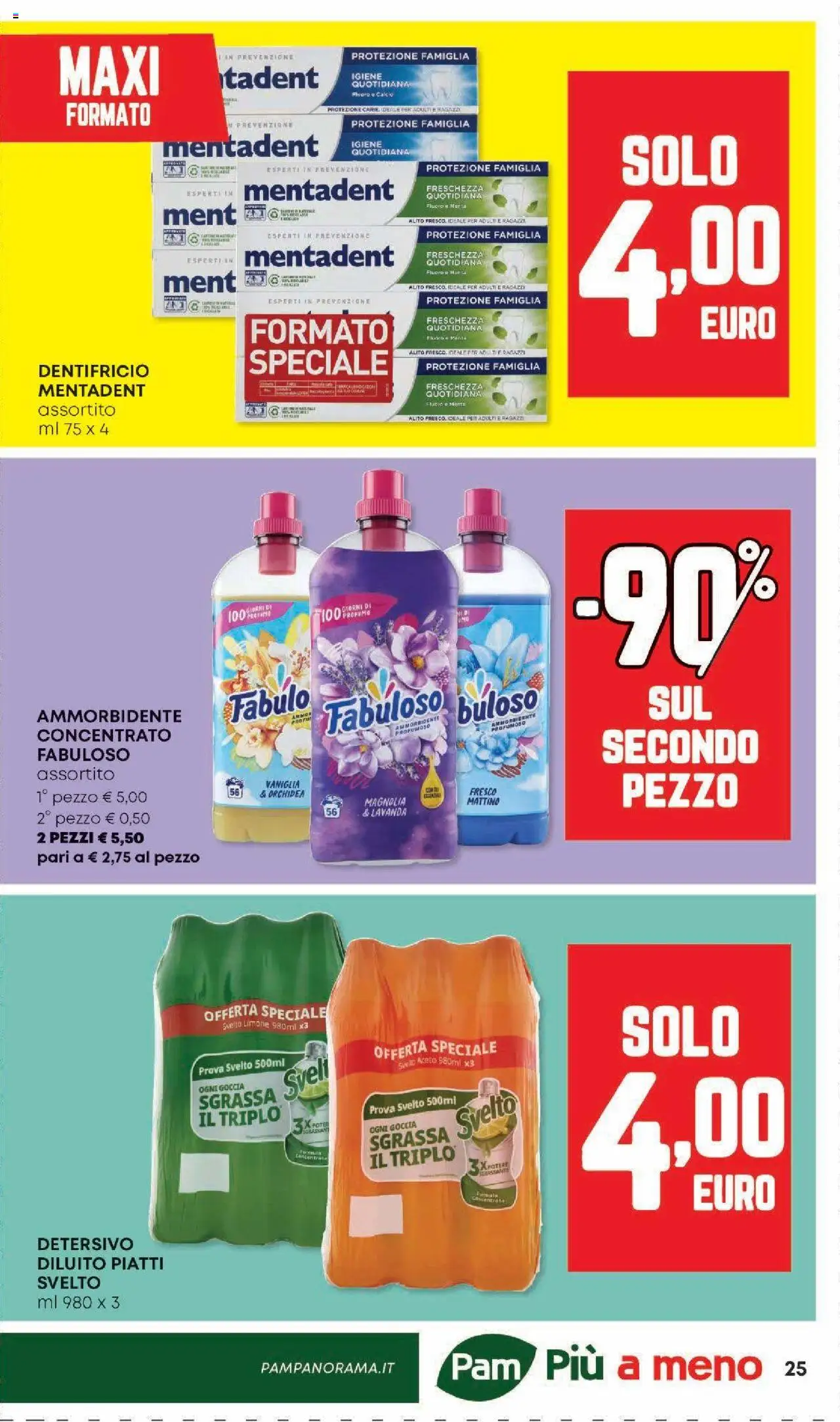 Volantino Panorama del 07.08.2025 | Pagina: 25 | Prodotti: Ammorbidente, Limone, Aceto, Lavanda