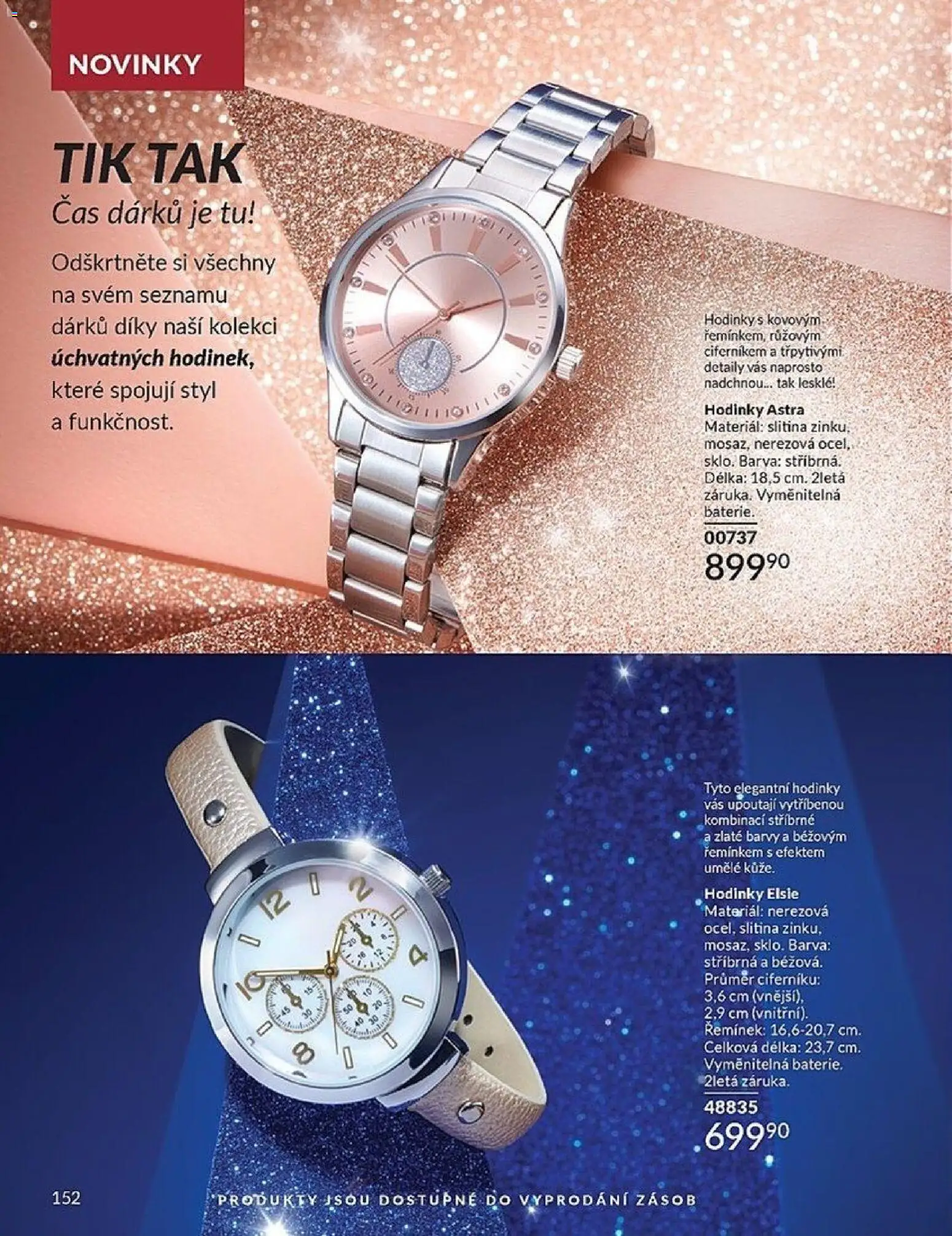 Avon Black Friday od 01.11.2025 | Strana: 152 | Produkty: Hodinky, Barvy
