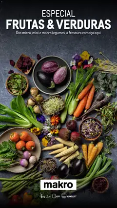 Pré-visualização Makro Especial Frutas e Verduras 2026 válido de 06.03.2026