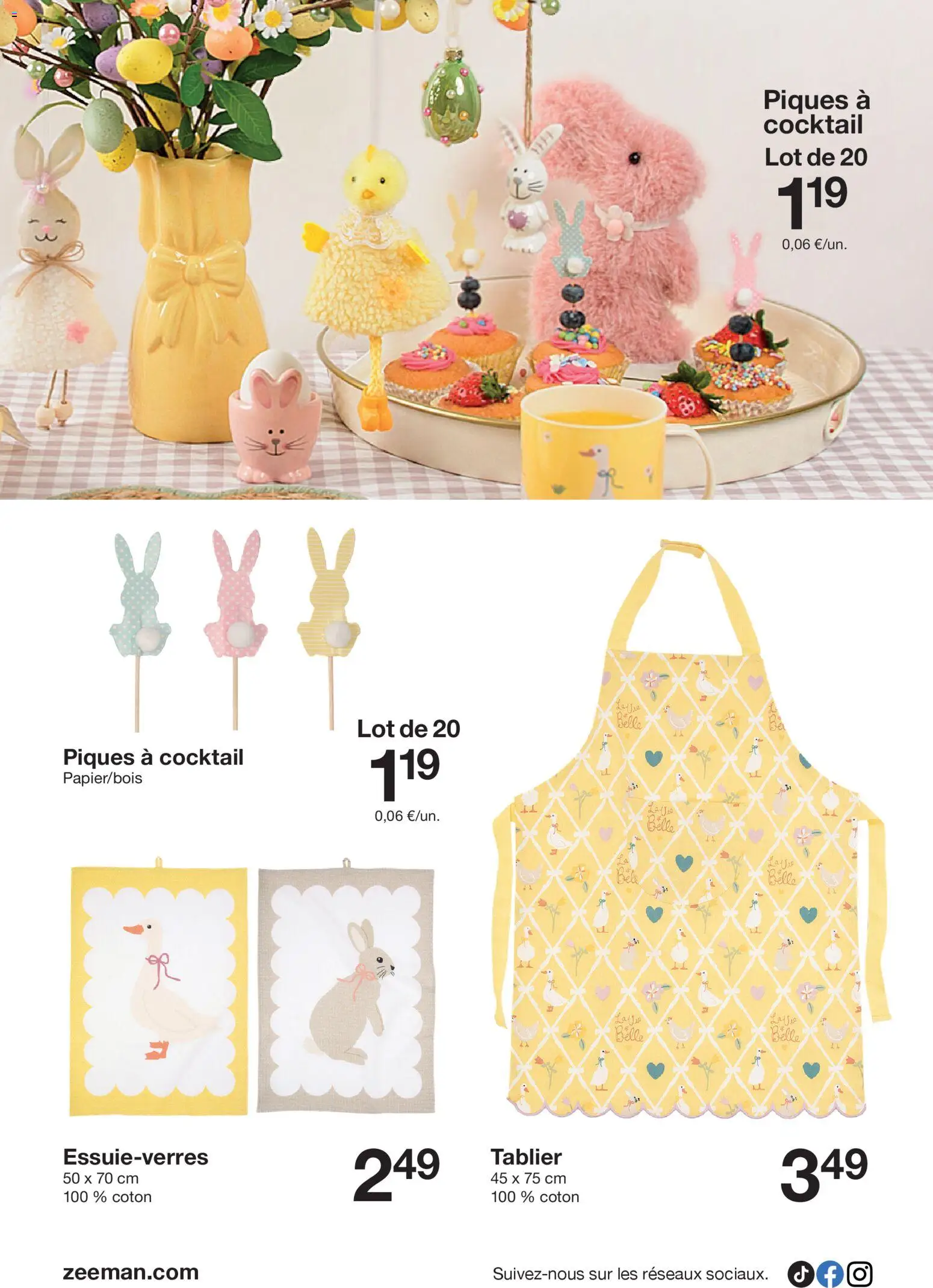 {H1} | Page: 4 | Produits: Tablier, Coton