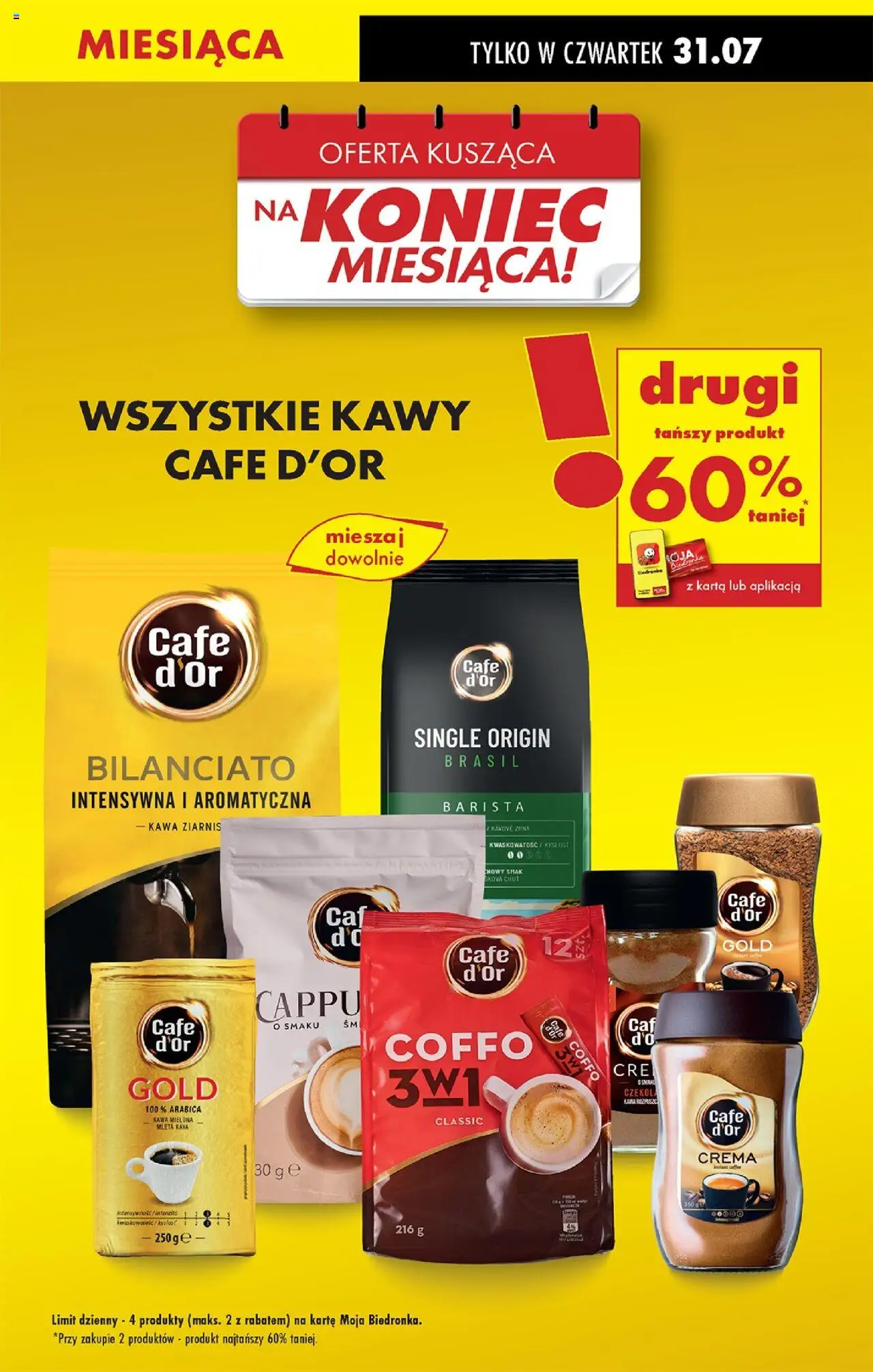 Biedronka gazetka - Oferta W tym tygodniu od 31.07.2025 | Strona: 5 | Produkty: Karta, Czekolady, Kawa rozpuszczalna, Kawa