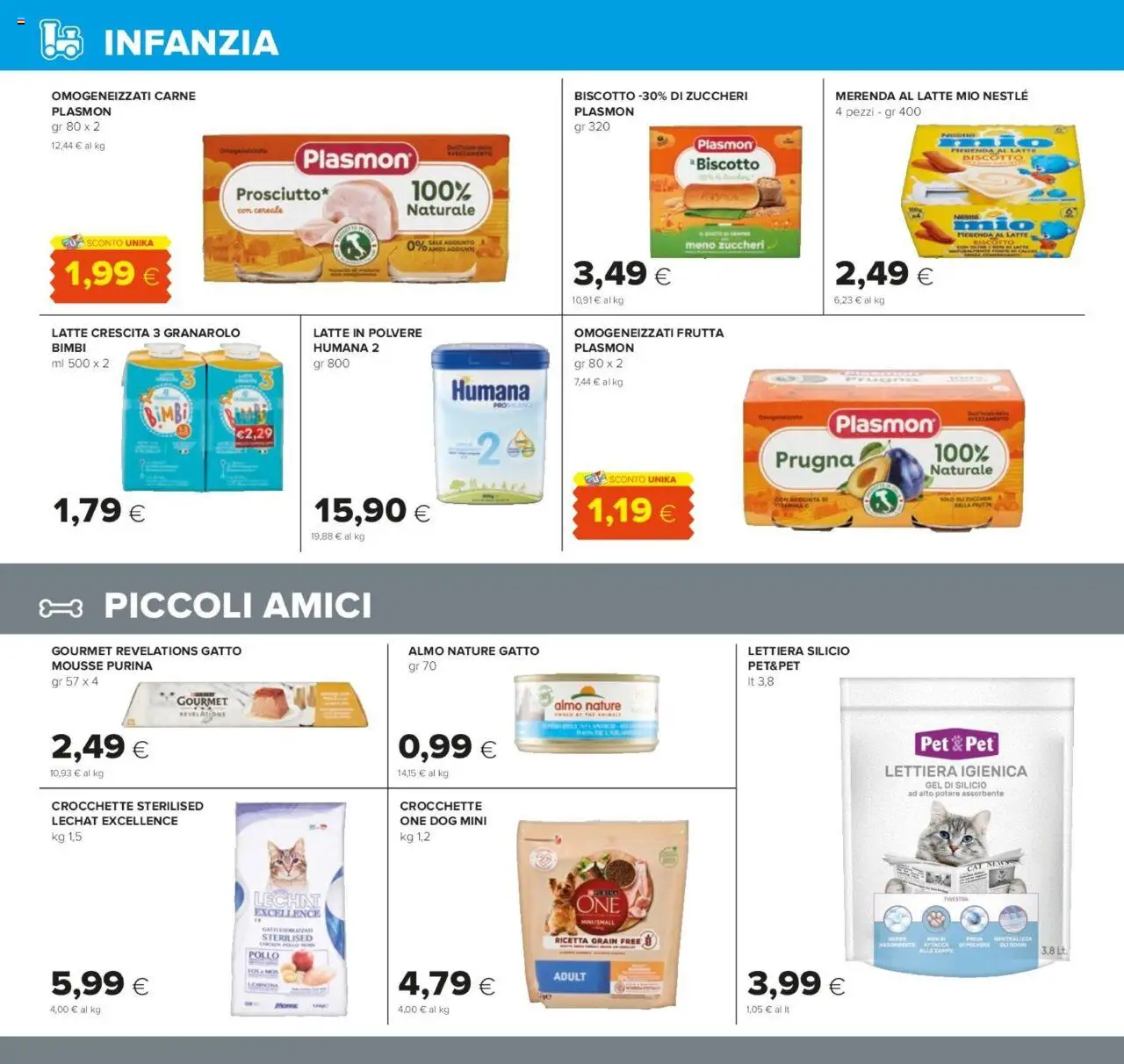 Volantino Oasi del 24.07.2025 | Pagina: 26 | Prodotti: Pollo, Frutta, Latte, Crocchette