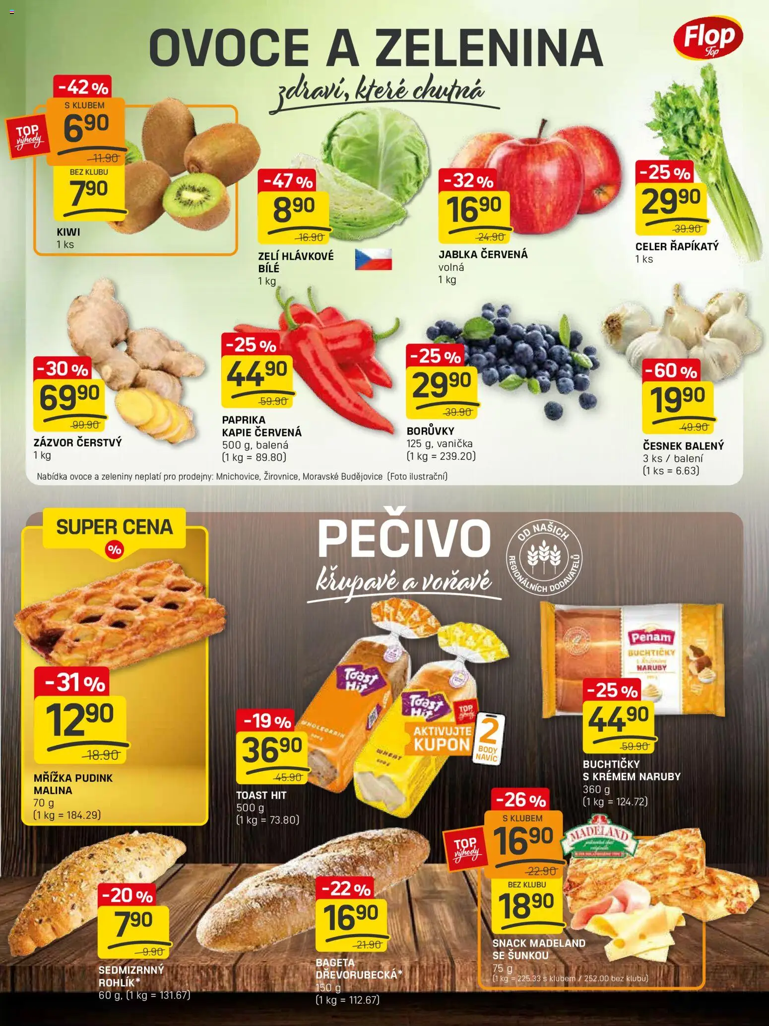 Flop leták - FlopTop od 02.01.2026 | Strana: 7 | Produkty: Jablka, Kiwi, Borůvky, Zázvor