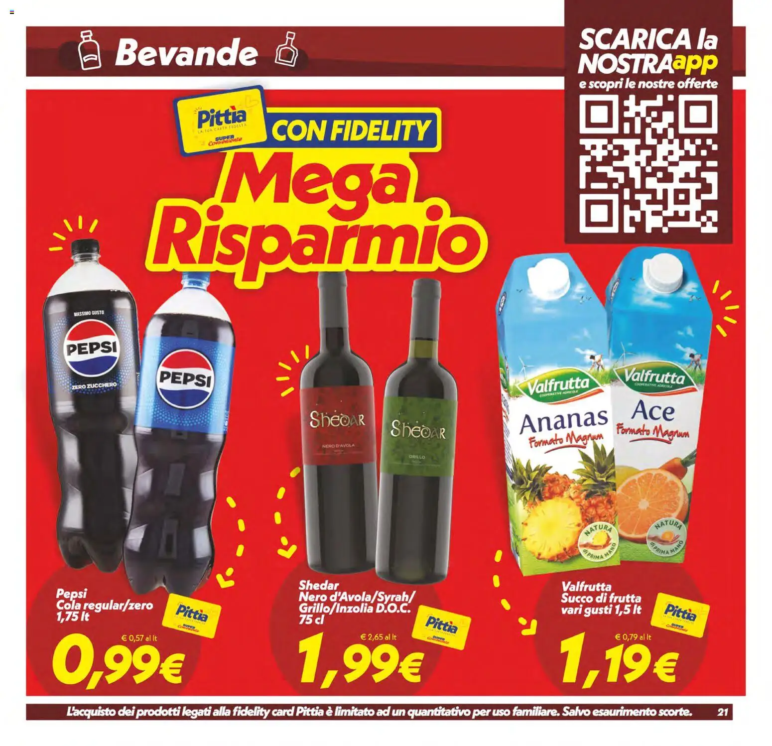 Volantino SuperConveniente del 28.04.2026 | Pagina: 21 | Prodotti: Succo, Zucchero, Ananas, Succo di frutta