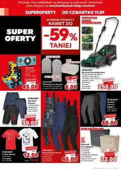 Kaufland gazetka - Mega okazje od 11.09.2025 | Strona: 20 | Produkty: Ubrania, Spodenki, Skarpety, Bateria