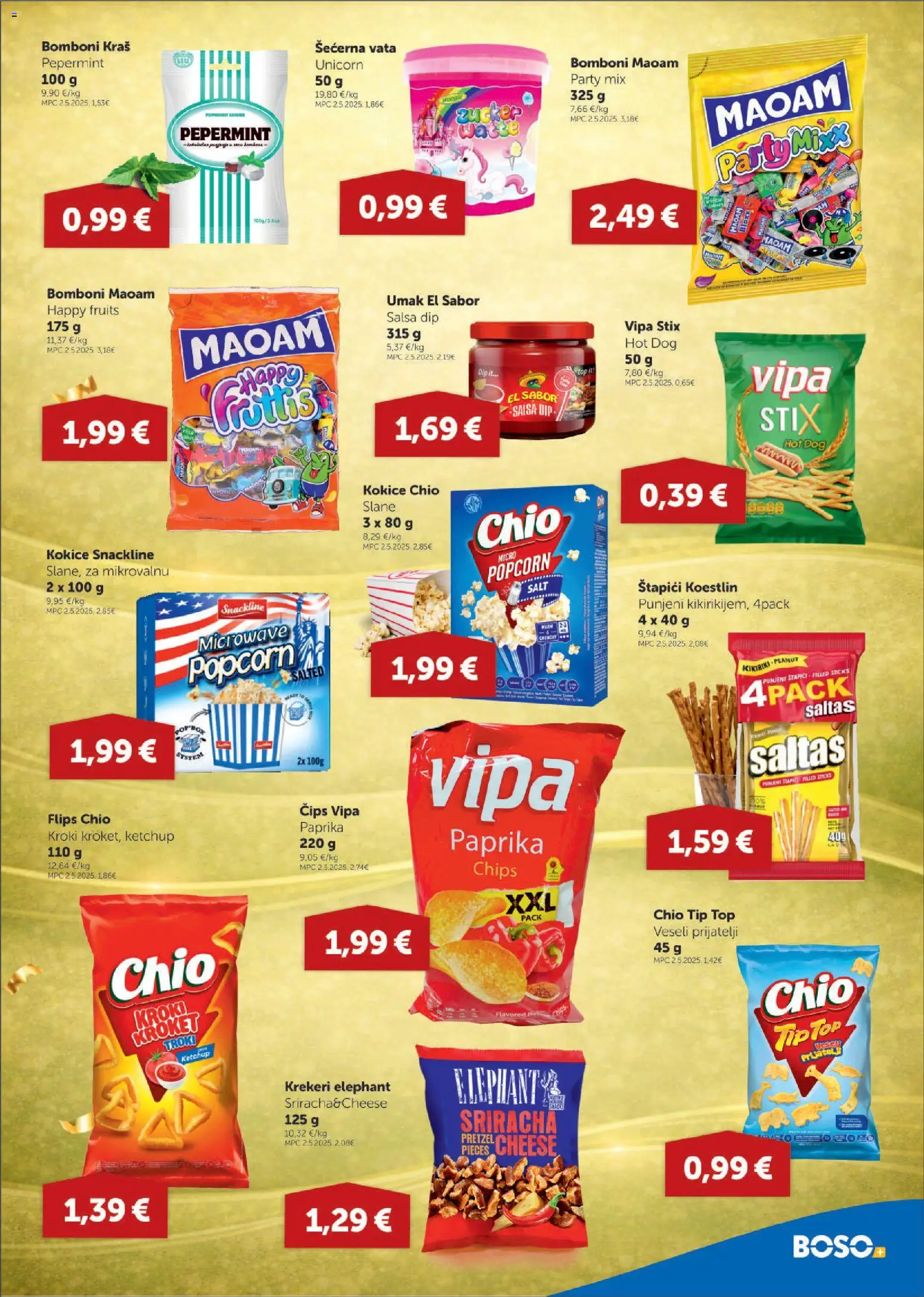 Boso katalog | vrijedi od 02.04.2026 | Stranica: 11 | Proizvodi: Flips, Čips, Kikiriki, Umak