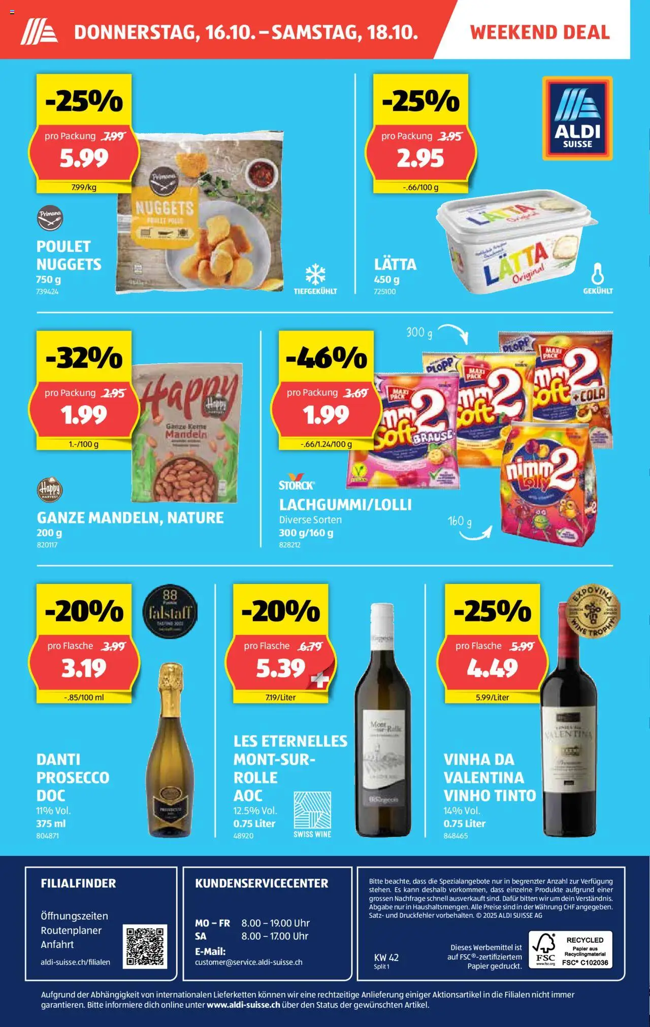Aldi Aktionen – gültig ab 16.10.2025 | Seite: 2 | Produkte: Uhr