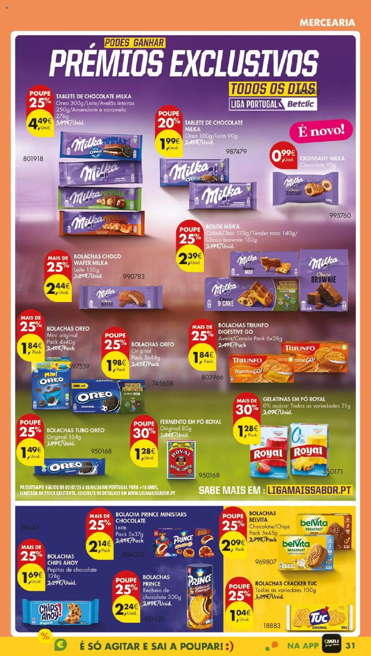 Pingo Doce folheto │ válido de 09.09.2025 | Página: 35 | Produtos: Bolachas, Leite, Chocolate, Açúcar