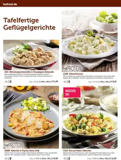 Bofrost Katalog - gültig ab dem 02.03.2025 | Seite: 84 | Produkte: Hahnchen, Spargel, Soße, Hühnerfleisch