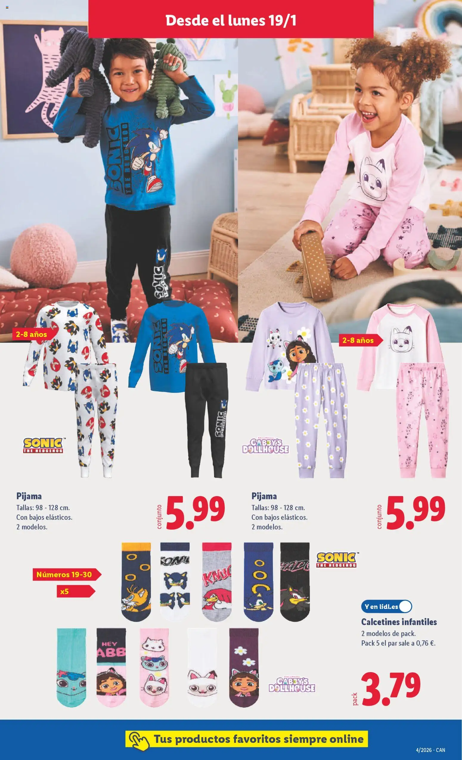 Lidl - Canarias │ válido desde el 19.01.2026 | Página: 21 | Productos: Pijama