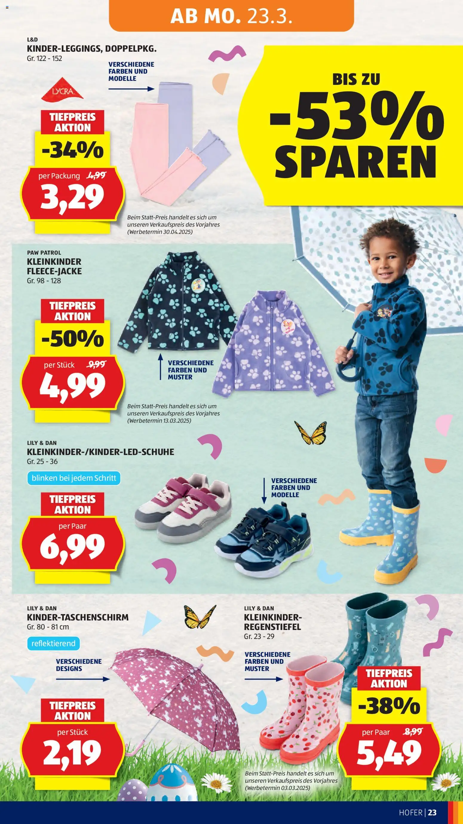 Hofer Flugblatt gültig ab 23.03.2026 | Seite: 31