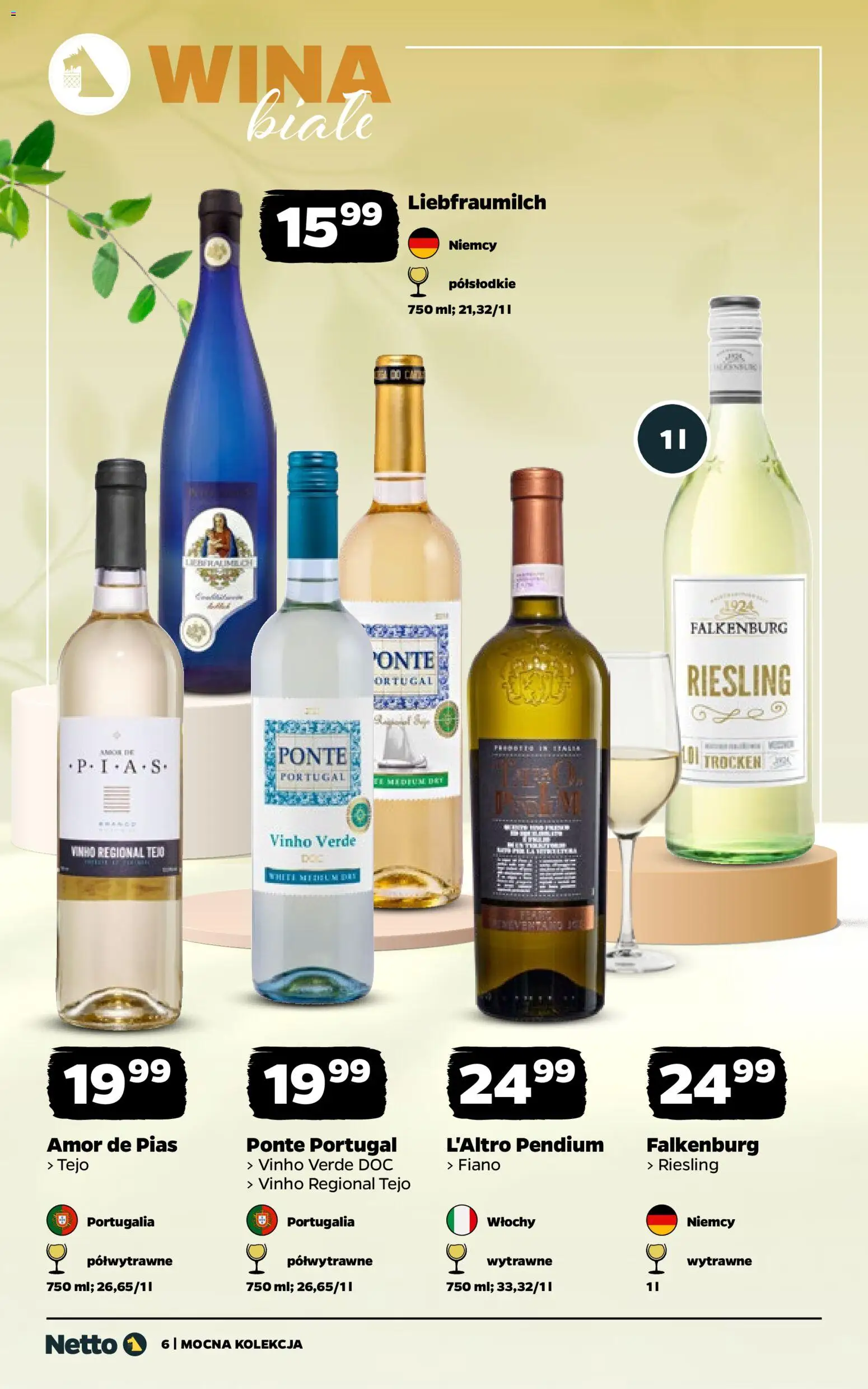 Netto gazetka - Wina od 16.03.2026 | Strona: 6 | Produkty: Riesling