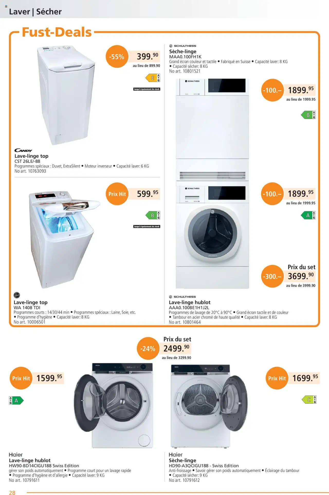 Fust Aktionen FR ab 28.07.2025 | Seite: 28 | Produkte: Top
