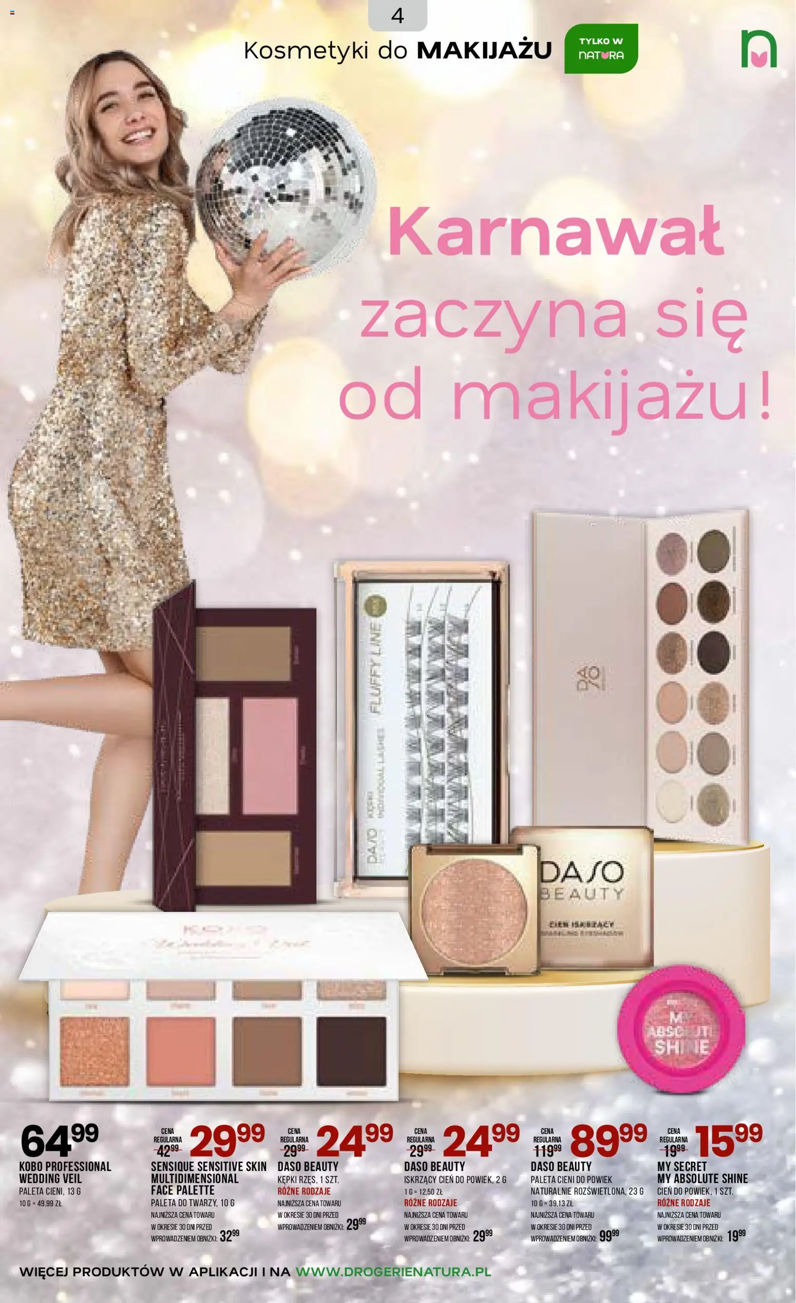 Drogerie Natura Gazetka od 29.12.2025 | Strona: 4 | Produkty: Kosmetyki