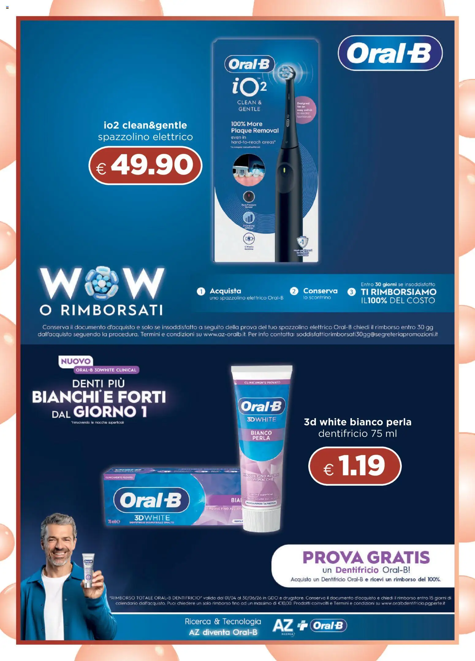 Volantino Acqua e Sapone del 05.04.2026 | Pagina: 9 | Prodotti: Dentifricio, Spazzolino, Menta, Spazzolino elettrico