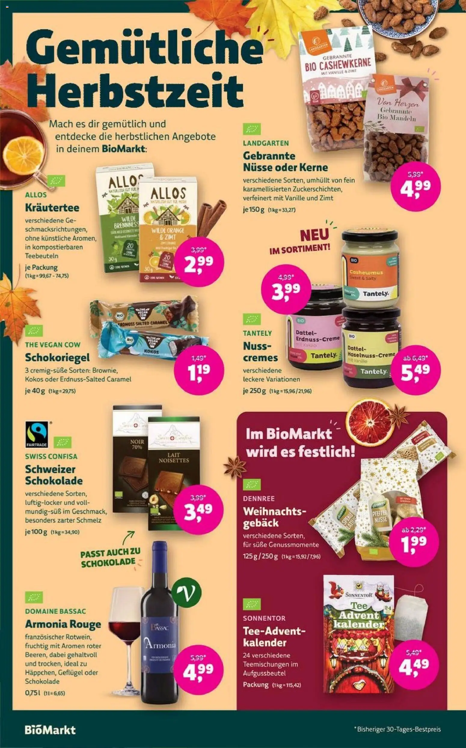 Denns BioMarkt Angebote – gültig ab 22.10.2025 | Seite: 12 | Produkte: Rouge, Mandeln, Dattel, Nüsse