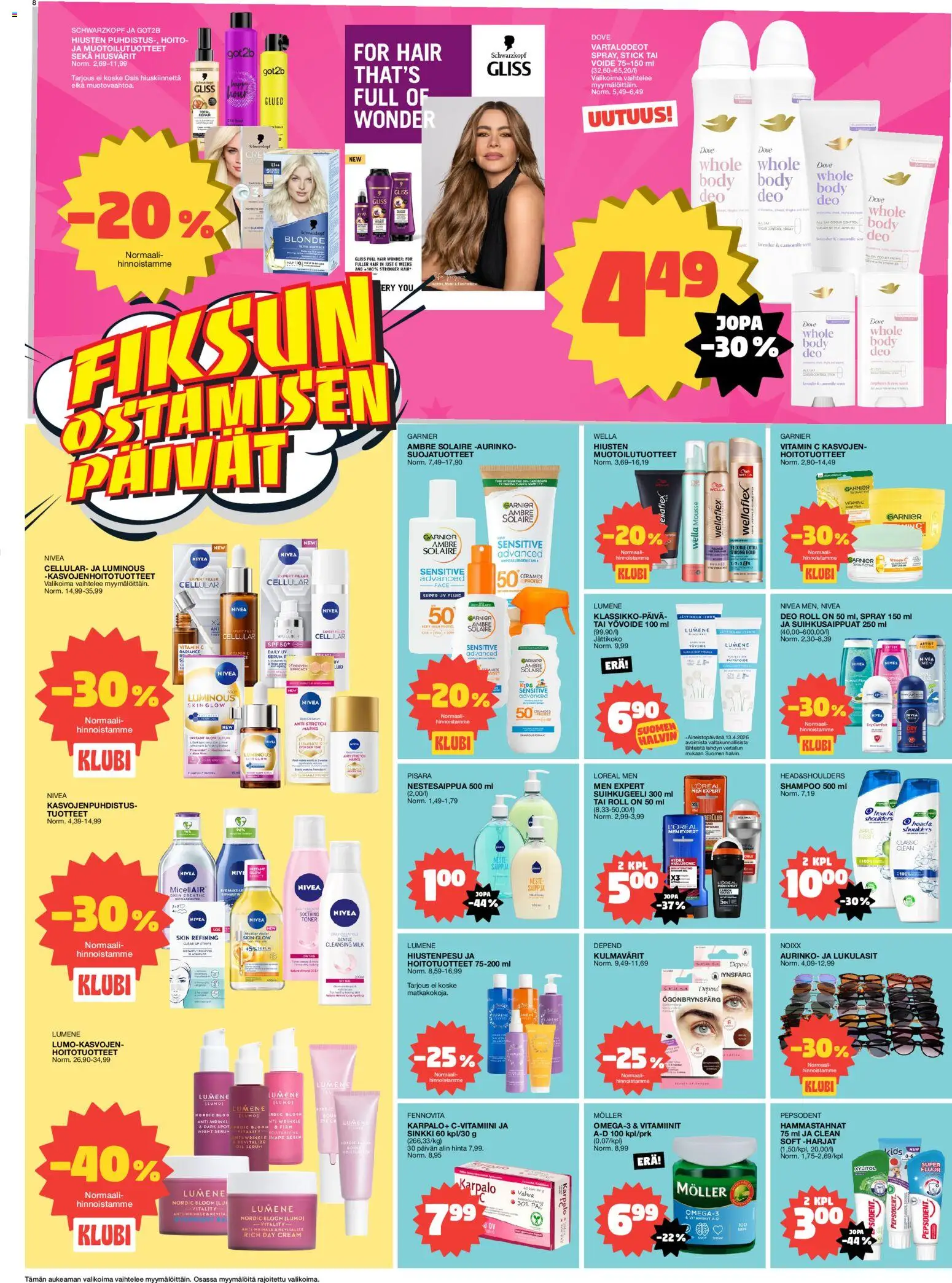 Tokmanni tarjoukset – voimassa 27.04.2026 alkaen | Sivu: 8