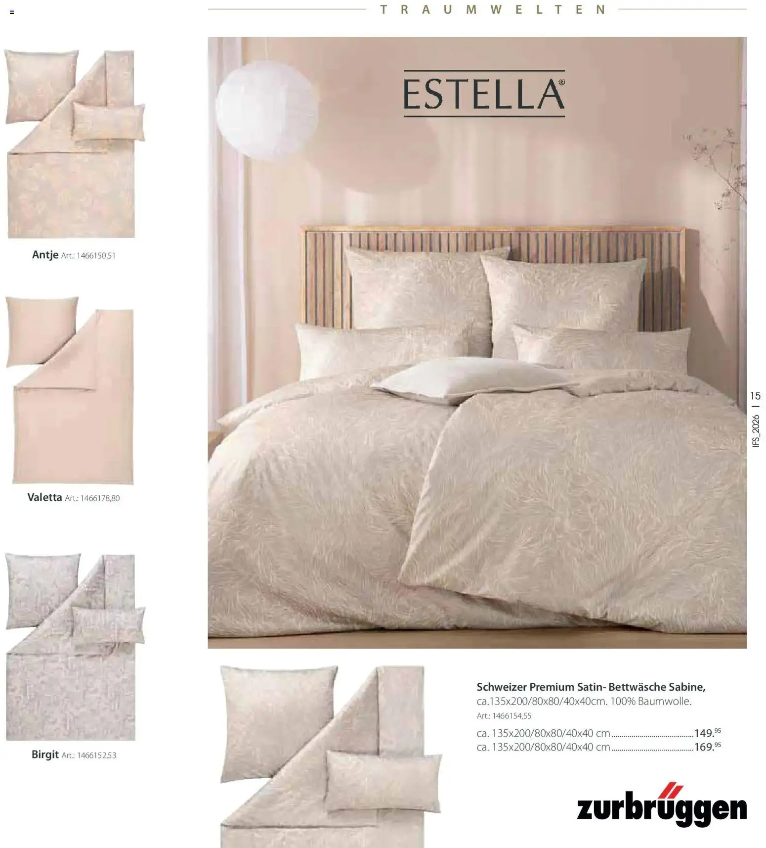 Zurbrüggen Frühlings-Boten für dein zuhause – gültig ab 14.04.2026 | Seite: 13 | Produkte: Bettwäsche
