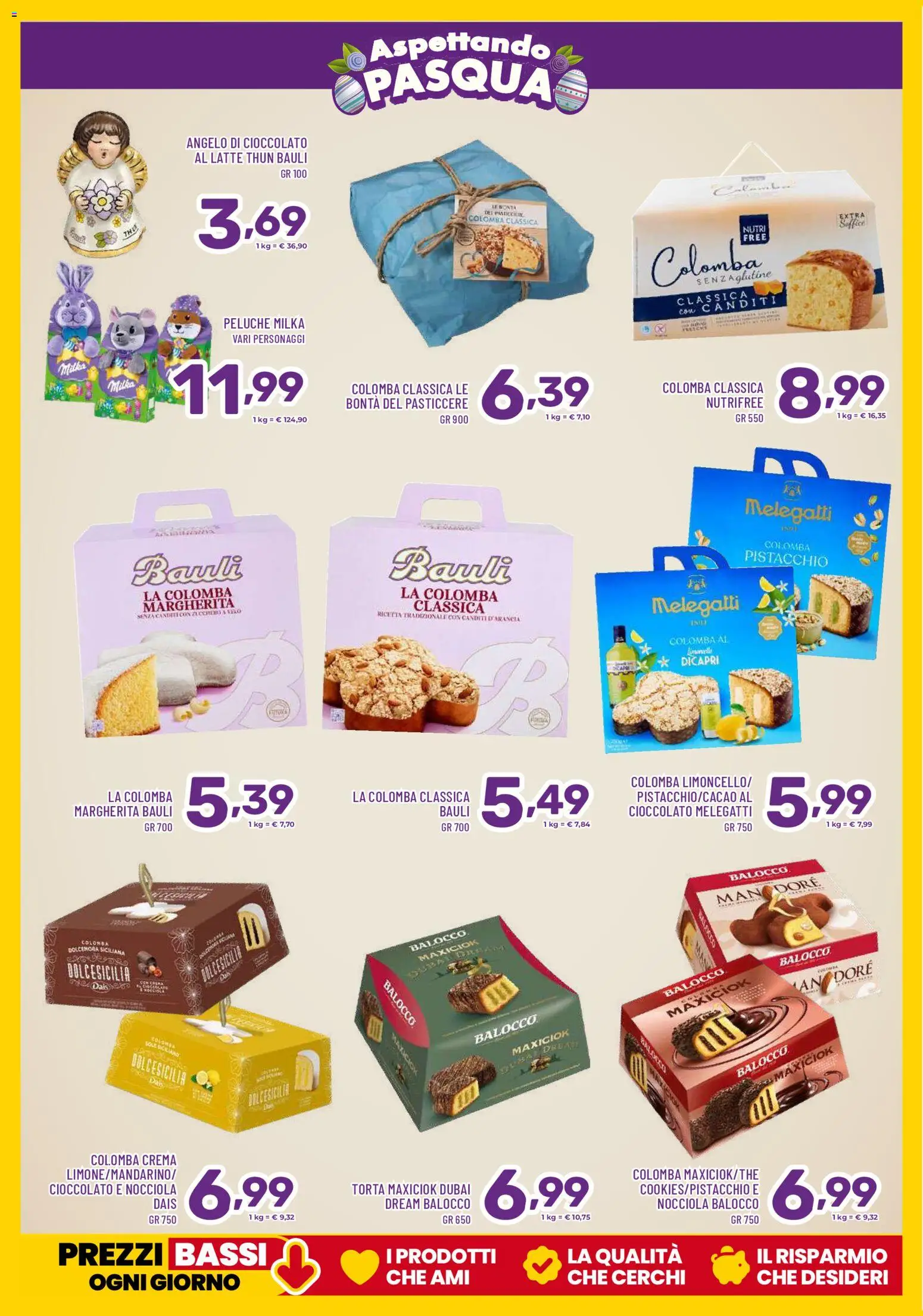 Volantino Il Centesimo del 18.03.2026 | Pagina: 16 | Prodotti: Crema, Peluche, Cioccolato, Torta