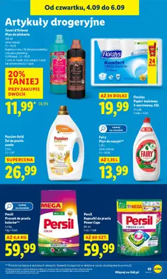 Persil Proszek do prania kolorów**, Proszek do prania kolorów, 4,4 kg od 04.09.2025 | Strona: 51 | Produkty: Persil, Rolki, Fairy, Proszek do prania