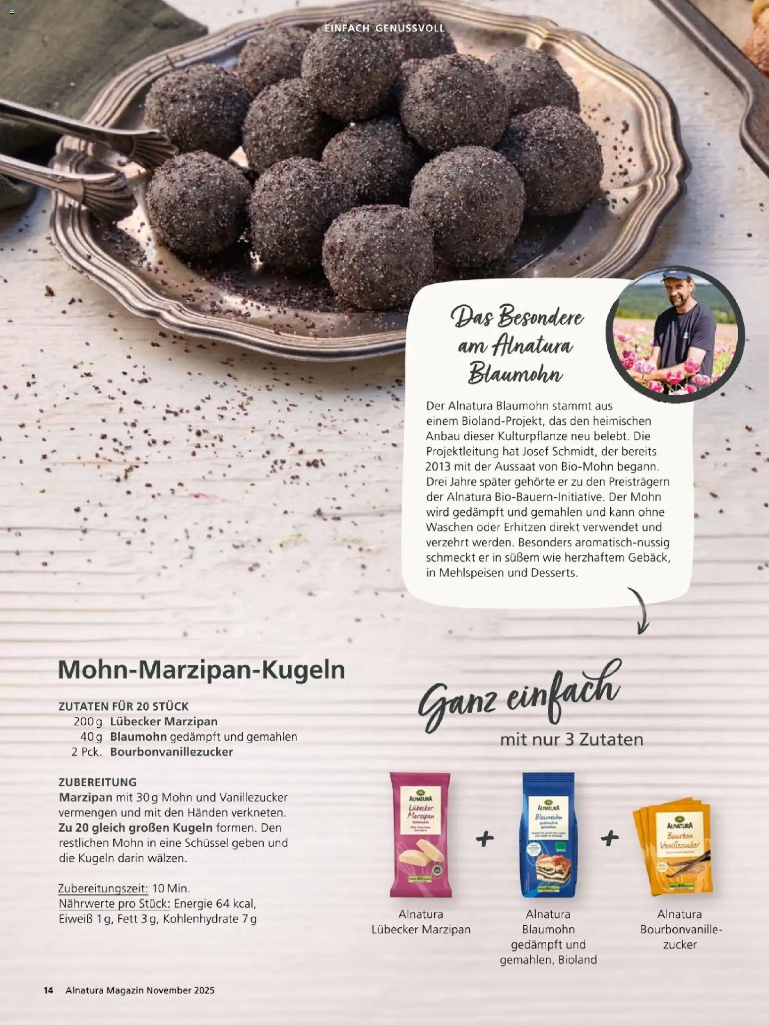 Alnatura Prospekt – gültig ab 01.11.2025 | Seite: 14 | Produkte: Zucker, Bourbon