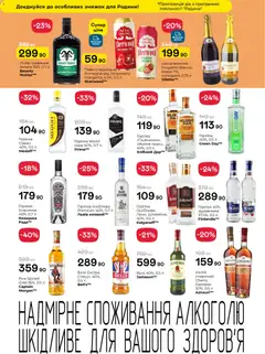 Рукавичка акції дійснийкції з 16.04.2026 | Сторінка: 19 | Товари: Пиво, Горілка, Напій, Лікер