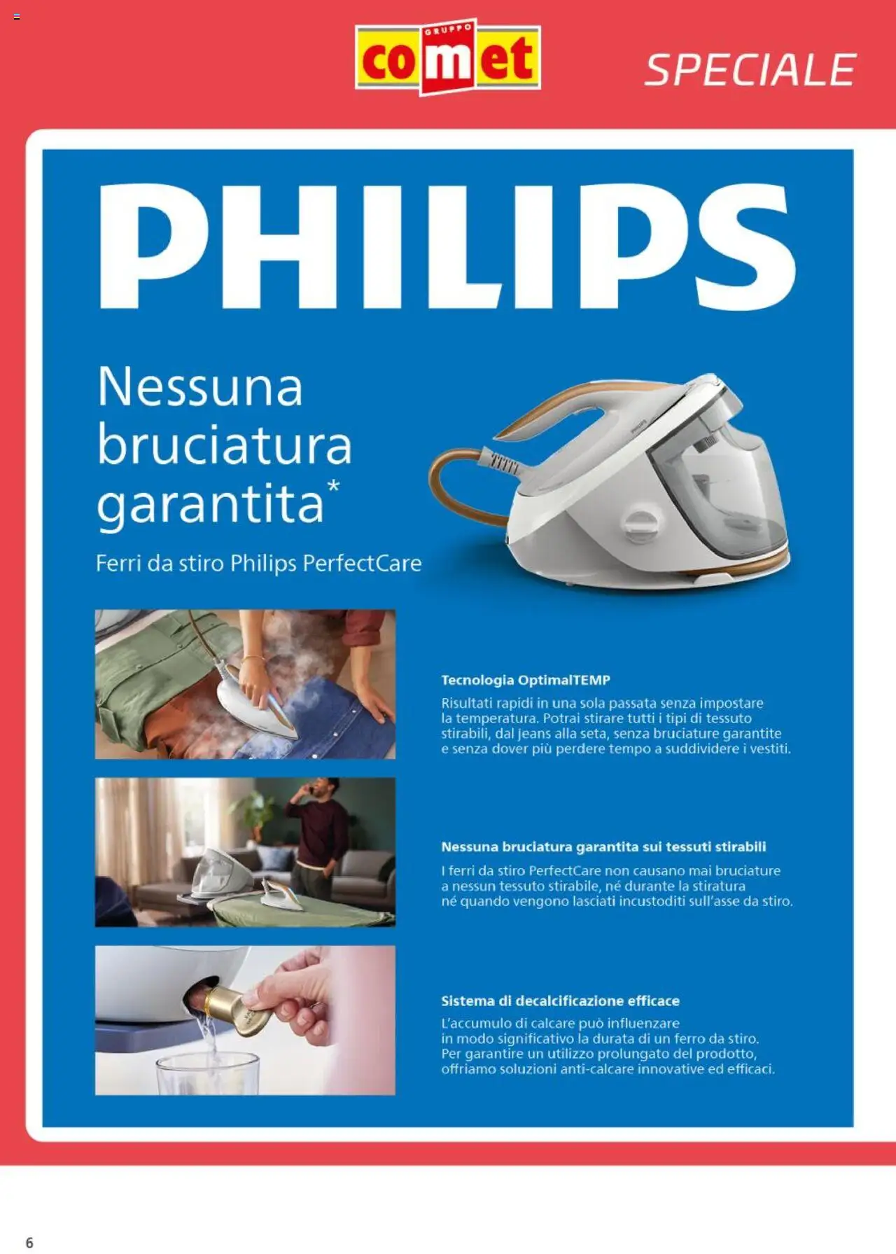 Volantino Comet del 09.10.2025 | Pagina: 6 | Prodotti: Anticalcare, Jeans