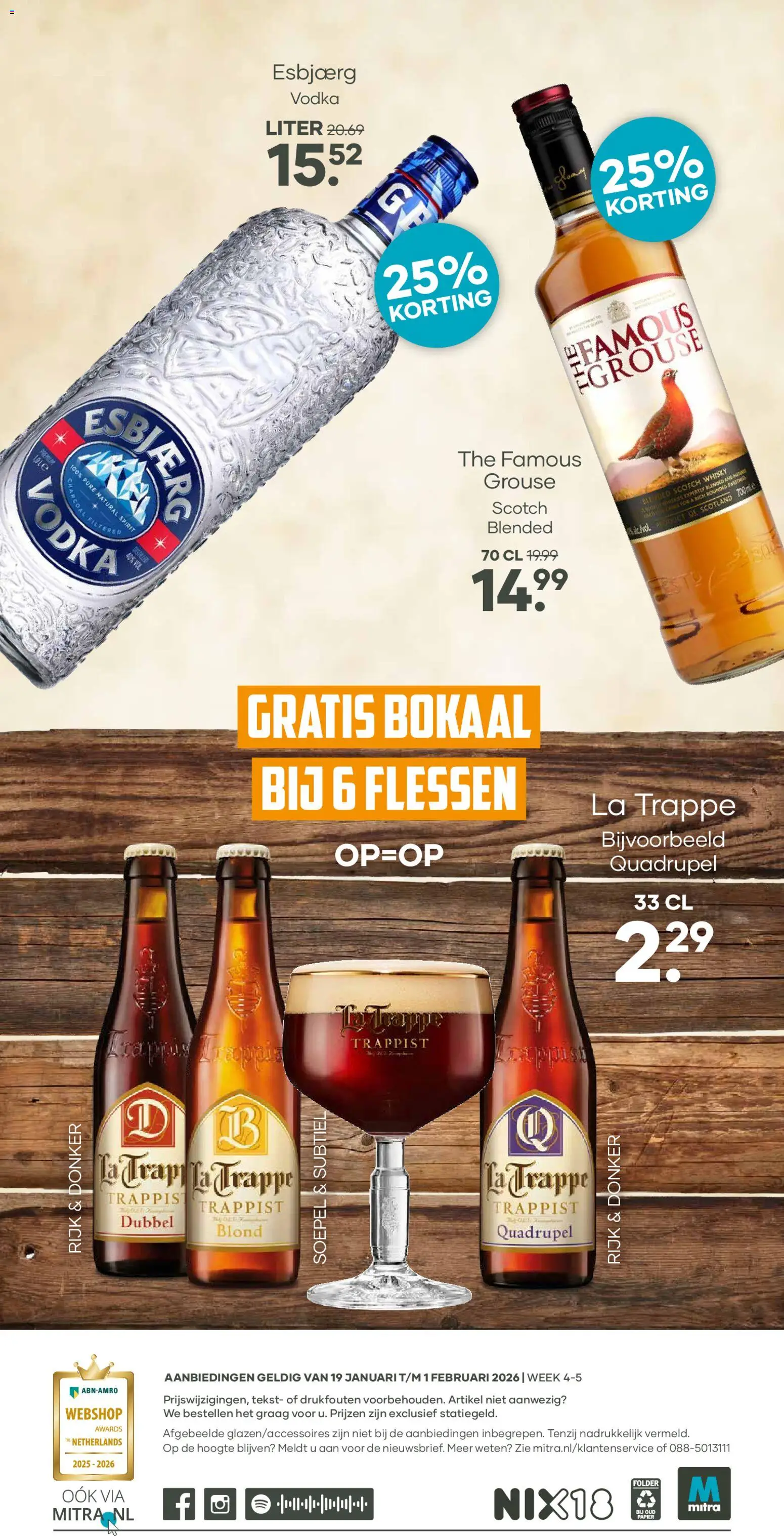 {H1} | Pagina: 18 | Producten: Whisky, La