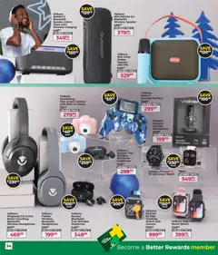 Dis-Chem specials catalogue – valid from 29.10.2025 | Page: 34 | Products: Earphones, Camera, Headphones, Speaker