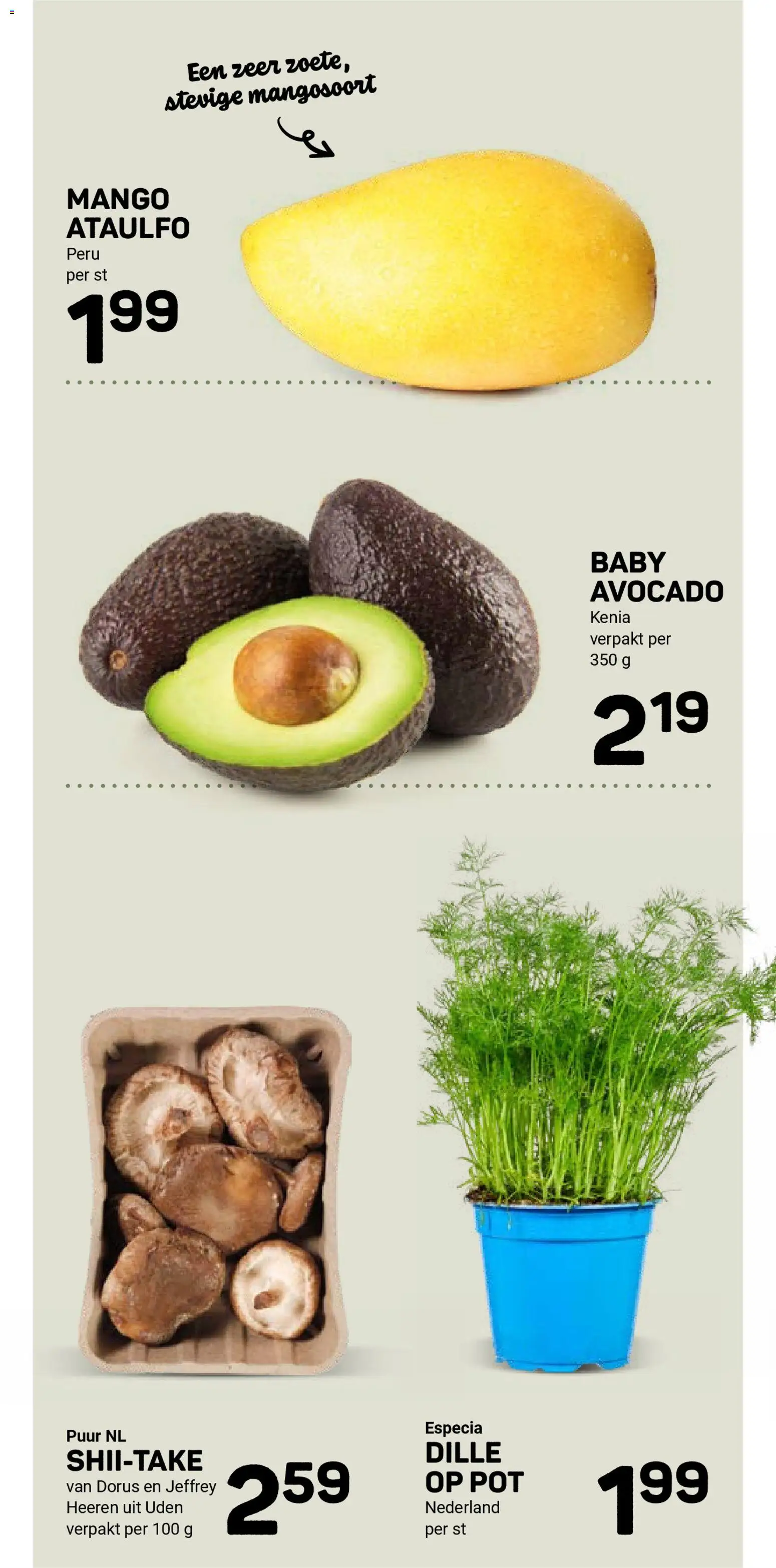 {H1} | Pagina: 14 | Producten: Avocado, Pot, Mango