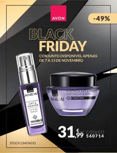 Pré-visualização Avon - Black Friday válido de 07.11.2025