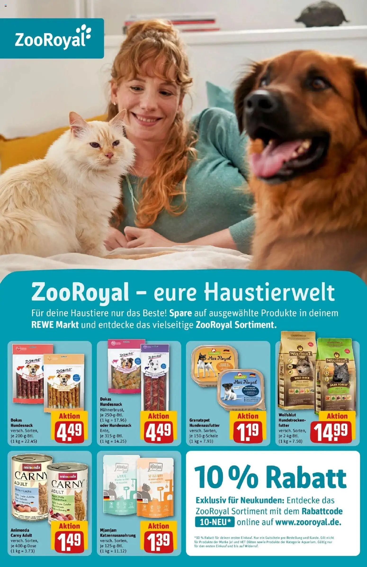 Rewe Prospekt Heppenheim	 – gültig ab 09.03.2026 | Seite: 12 | Produkte: Pute, Kaninchen, Lachs, Getreide