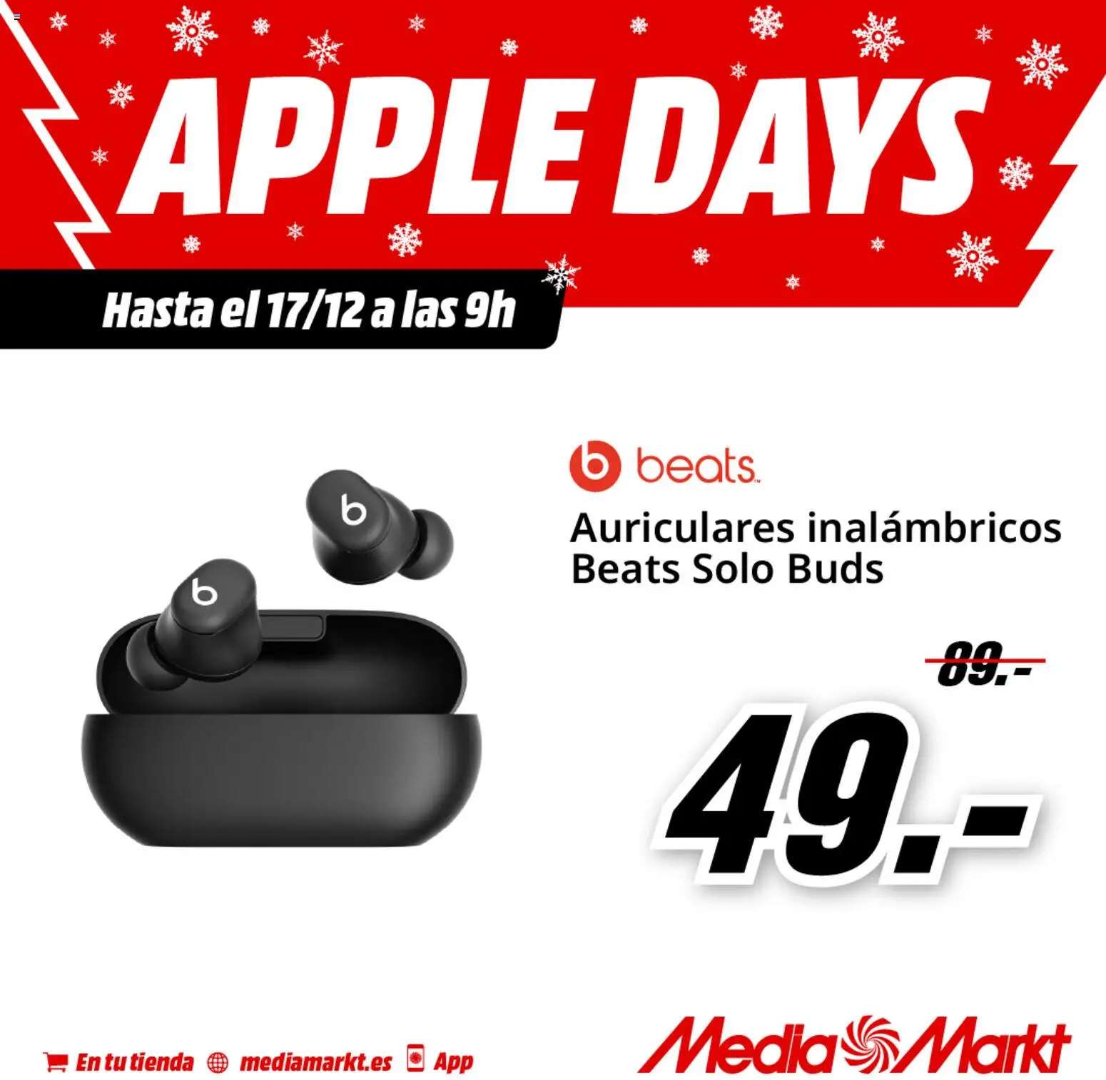 Media Markt folleto │ válido desde el 12.12.2025 | Página: 2 | Productos: Apple, Auriculares