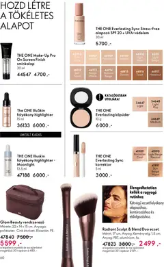 Katalógus Oriflame 2026/03 - amely érvényes a következő dátumtól: 11.02.2026 | Oldal: 60 | Termékek: Rendszerező, Korrektor, Alapozó, Ecset