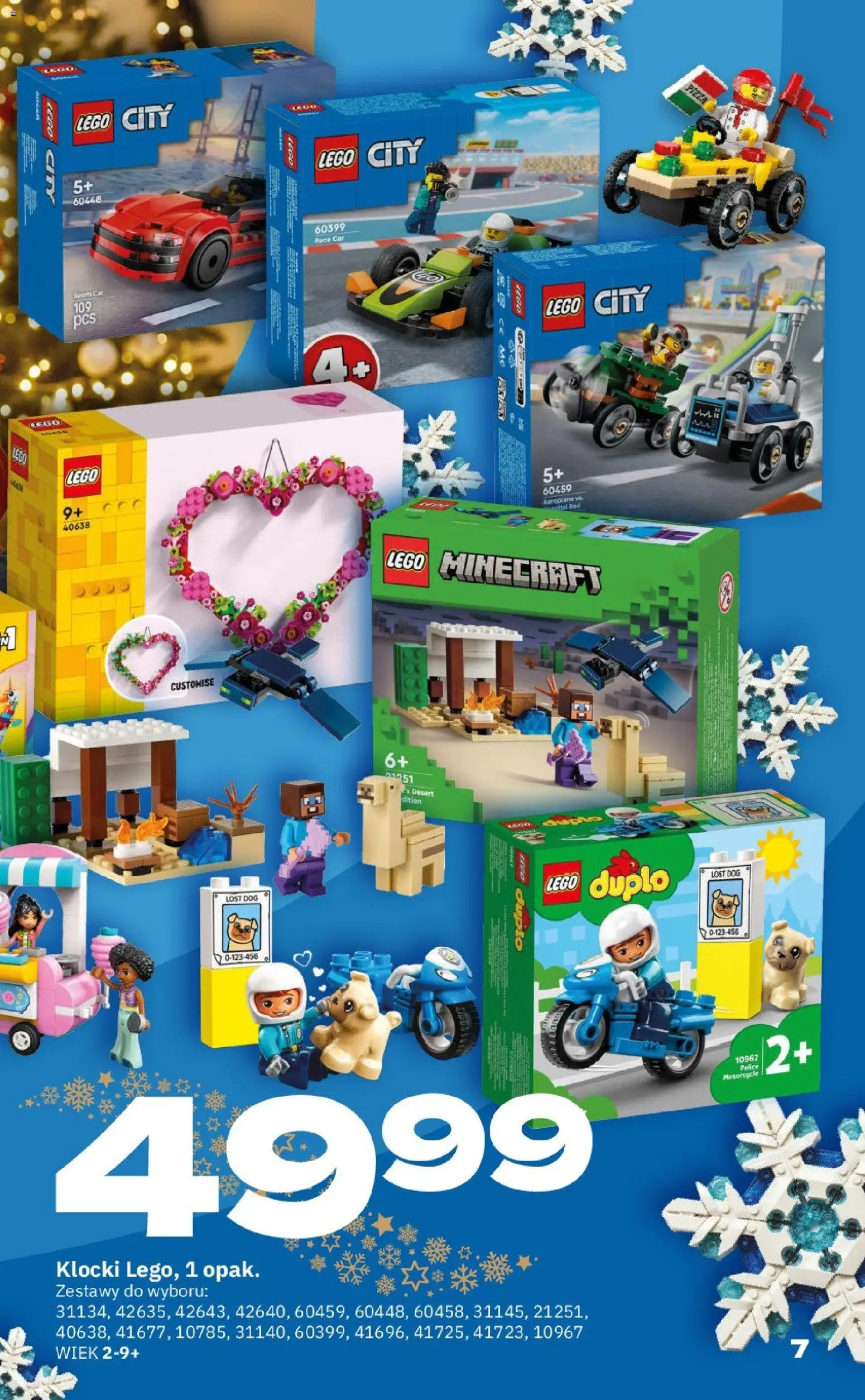 Twój Market Gazetka - Gwiazdka od 17.11.2025 | Strona: 7 | Produkty: Lego, Pizza