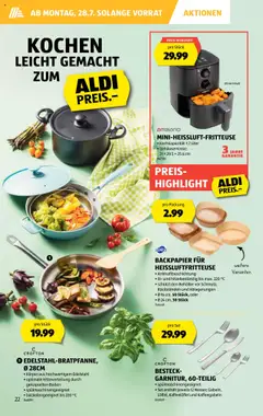 Aldi Aktionen ab 24.07.2025 | Seite: 23 | Produkte: Öl, Heißluftfritteuse