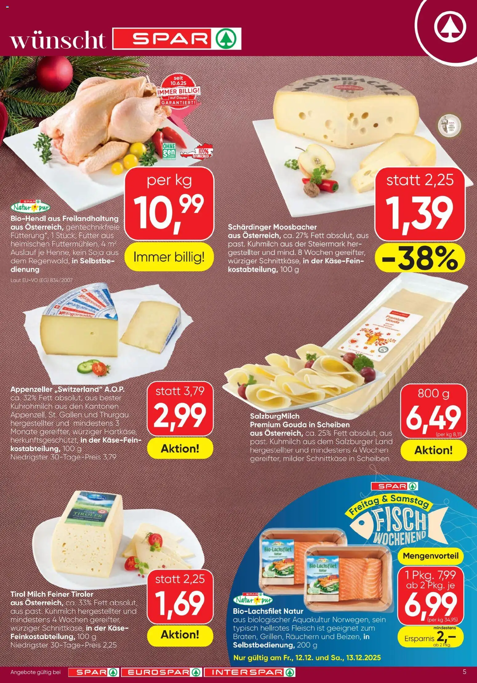 Spar Flugblatt gültig ab 11.12.2025 | Seite: 5