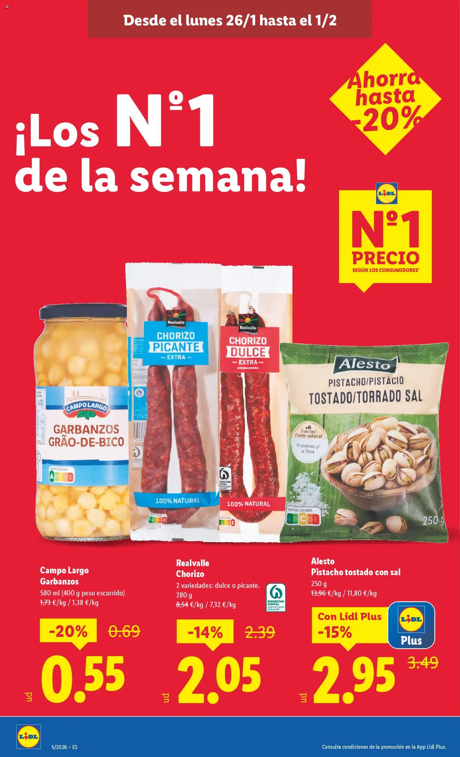 Lidl folleto │ válido desde el 26.01.2026 | Página: 16 | Productos: Peso