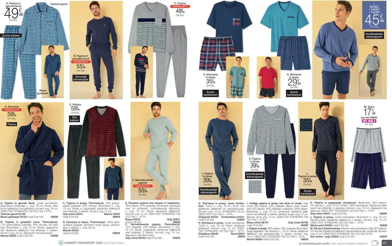  | Pagina: 24 | Producten: Telefoon, Turkoois, Broek, Pyjama