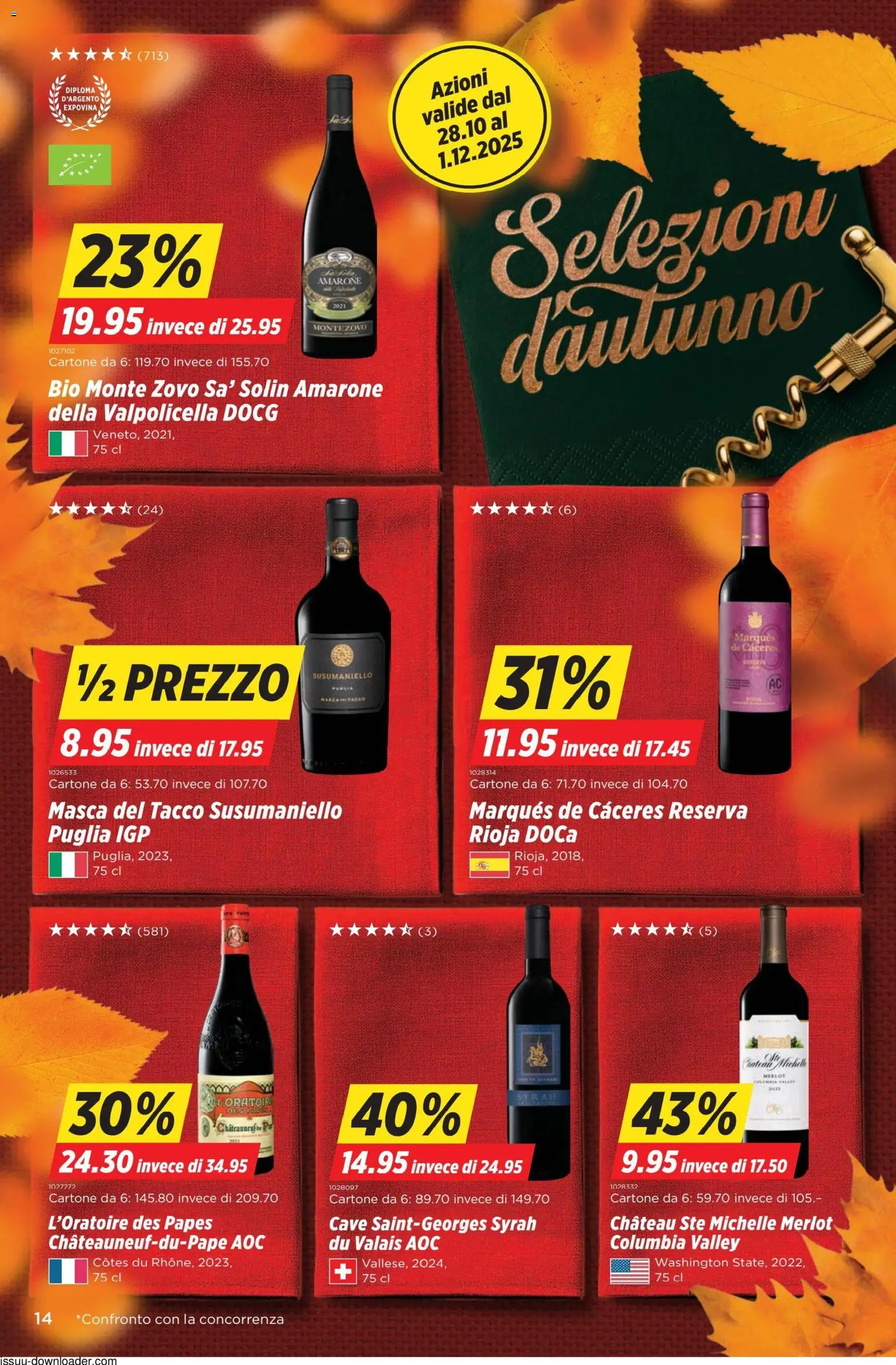 Denner Aktionen IT – gültig ab 28.10.2025 | Seite: 14 | Produkte: Merlot