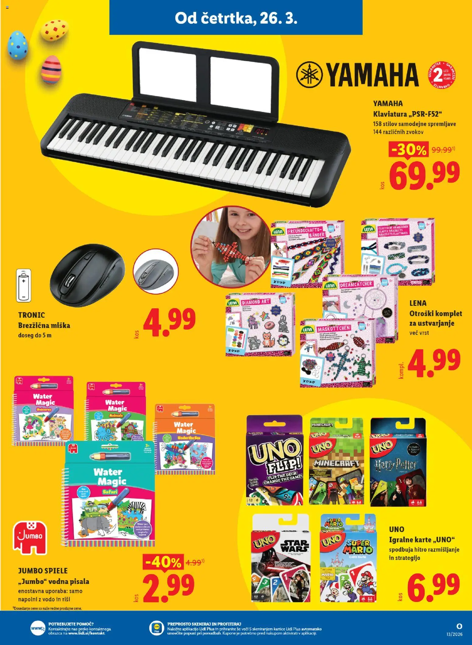 Novi Lidl katalog ponudbe – veljaven od 26.03.2026 | Stran: 33 | Izdelki: Pisala