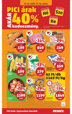 PENNY akciós ujság - amely érvényes a következő dátumtól: 17.07.2025 | Oldal: 20