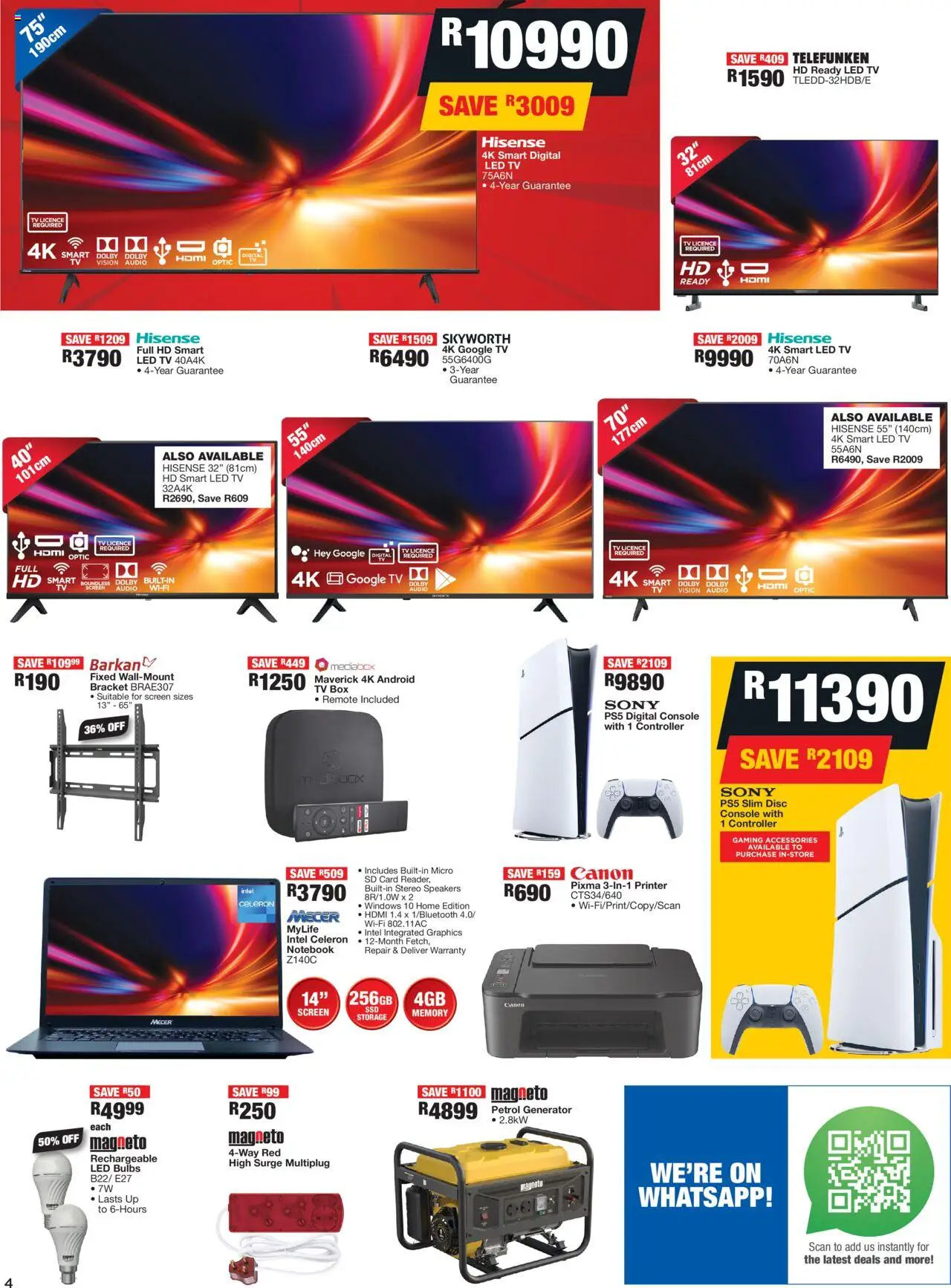 OK Furniture Catalogue │ valid from 28.05.2025 | Page: 4 | Products: Notebook, Generator, Box, Remote