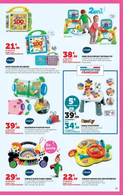 Hyper U - Prévisualisation de Hyper U - Prix bas de Noël valide à partir de 21.10.2025 | Page: 11 | Produits: Piano, Table, Piles
