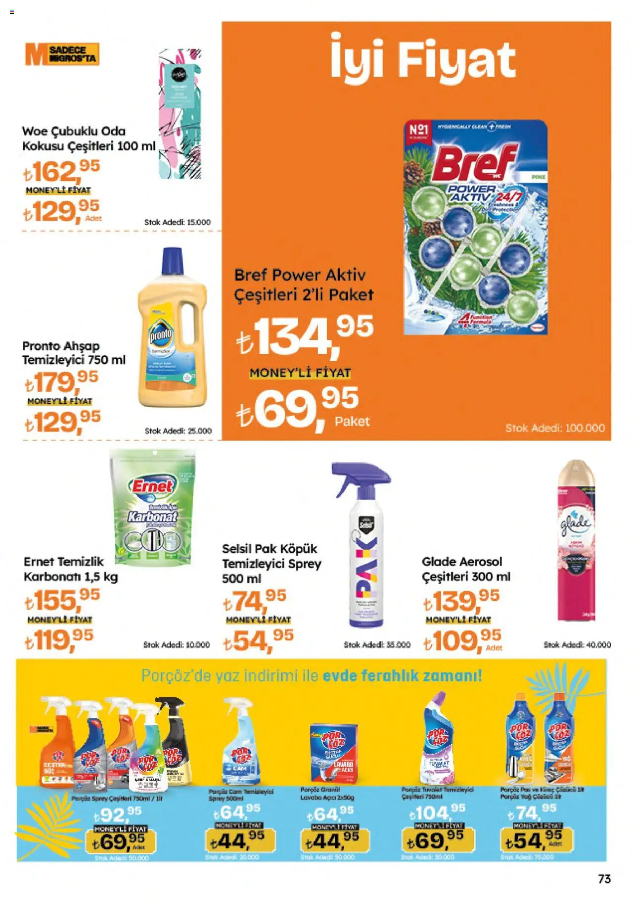 Migros Katalog - 5M Migroskop Dijital - 21.08.2025 tarihinden itibaren geçerlidir | Sayfa: 136 | Ürünler: Oda kokusu, Lavabo, Tuvalet, Yağ
